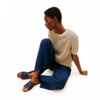 Pala Cintas Cruzadas con Logo Azul  TOMMY HILFIGER