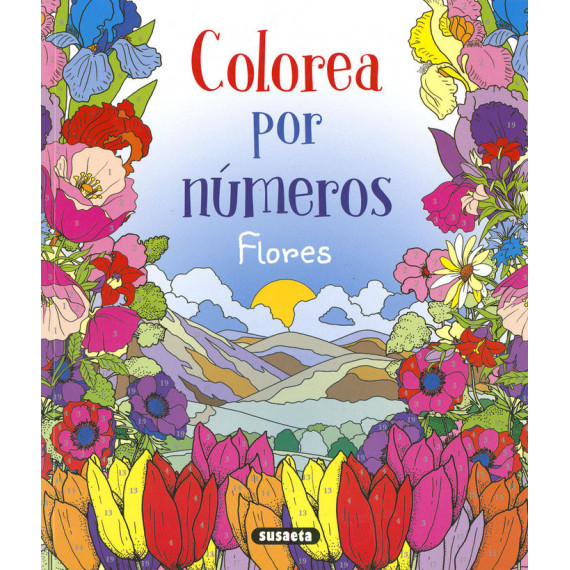 Flores, Colorea por Numeros   2024
