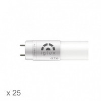 IGLUX Tubo Led T8IG-20120-F V2/ 120CM/ Potencia 20W/ 2000 Lúmenes/ 6000ºK