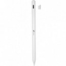 LEOTEC Lapiz Electronico LESTP06W  Stylus Epen Ultratouch para Ipad 2018 O Superior/ Blanco