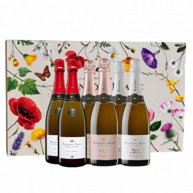 Estuche Raventós 6 Botellas (2 la Finca + 2 de Nit + 2 Blanc de Blancs)  BODEGAS RAVENTÓS I BLANC