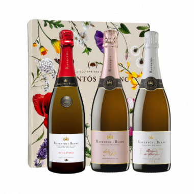 Estuche Raventós 3 Botellas (la Finca + de Nit + Blanc de Blancs)  BODEGAS RAVENTÓS I BLANC