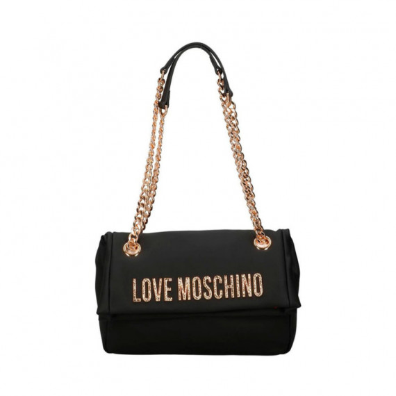 Bolso JC4308PP0NKD000A Hammered Logo  LOVE MOSCHINO