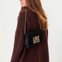 Bolso Velour JC4127PP0NKB100A  LOVE MOSCHINO