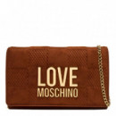 Bolso Velour JC4127PP0NKB120A  LOVE MOSCHINO