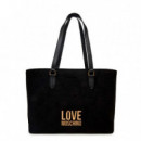 Bolso Velour JC4123PP0NKB100A  LOVE MOSCHINO