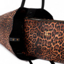 Bolso shopper animal print leopardo