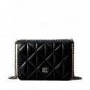 Minibolso acolchado con logotipo de emblema