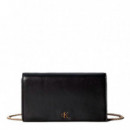 Cartera de cadena con monograma