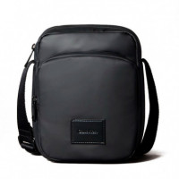 Bolso de reportero utilitario tipo puffer