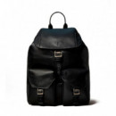 Mochila con solapa superior cargo