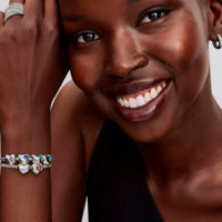 Charm Corazón Gema Azul Aguamarina 794161C03  PANDORA