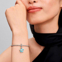 Charm Colgante Flor Azul 790667C02  PANDORA