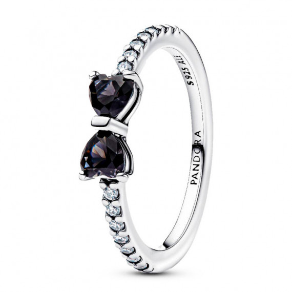 Anillo Lazo Negro Brillante 193510C03  PANDORA