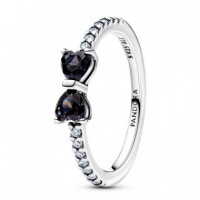 Anillo Lazo Negro Brillante 193510C03  PANDORA