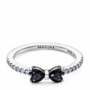 Anillo Lazo Negro Brillante 193510C03  PANDORA
