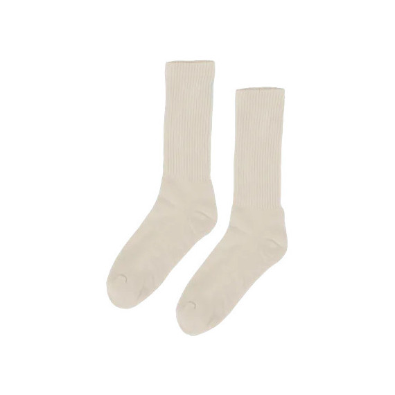 Calcetines COLORFUL STANDARD Active Orgánicos Ivory White