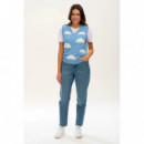 SUGARHILL BRIGHTON Jerséis y Sudaderas Chaleco Sugarhill Kayleigh Blue Cloudy Skies