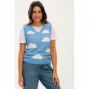 SUGARHILL BRIGHTON Jerséis y Sudaderas Chaleco Sugarhill Kayleigh Blue Cloudy Skies