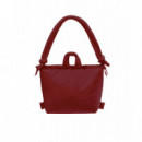 OLEND Bolsos Bolso Mochila ölend Ona Soft Bag Cherry Red