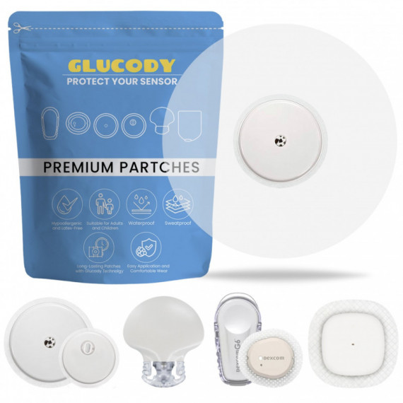 GLUCODY PARCHE SENSOR DIABETES TRANSPAR