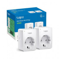 Tp Link Pack 2 Enchufes Smart Wifi Tapo P100 Blanco  TP-LINK