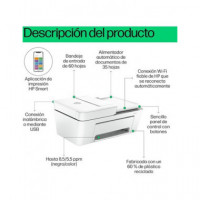 HP Impresora Multifuncion con Impresion, Escaner, Fotocopias Deskjet 4220E Blanco
