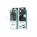 IKREA Cable Alimentacion Tipo 8 3MTRS Negro WB2918