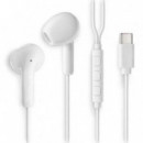 NGS Cross Glide Auriculares In-ear Usb-c Blancos