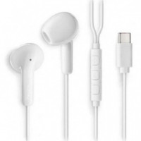 NGS Cross Glide Auriculares In-ear Usb-c Blancos