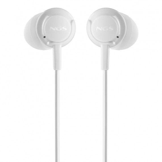NGS Cross Drift Auriculares In-ear con Micrófono Blanco