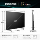 HISENSE 65E77Q Televisor Qled 65" 4K Uhd Smart TV