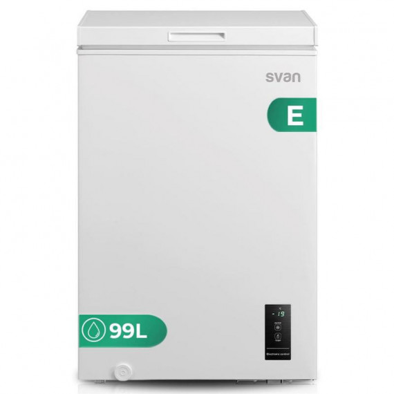 Congelador Horizontal Svan SCH1002EDC 99L Clase E Blanco