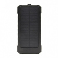 GEMBIRD Power Bank Solar 10000 Mah Usb-c Negro