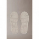 Zapatillas de running de mezcla de ante con logo distintivo de Calvin Klein