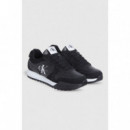Zapatillas de ante y piel Toothy runner laceup de Calvin Klein