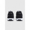 Zapatillas de ante y piel Toothy runner laceup de Calvin Klein