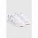 Zapatillas de ante y piel Toothy runner laceup de Calvin Klein