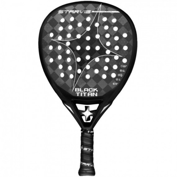 Pala Starvie Black Titan  STAR VIE PADEL
