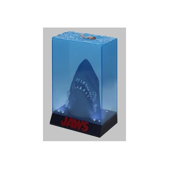 Figura con luz póster 3D cartel de Tiburón