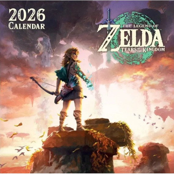 Calendario The Legend Of Zelda 2026  GRUPO ERIK