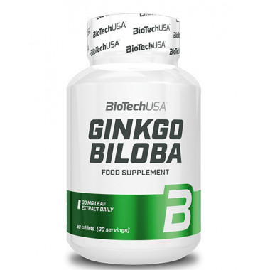 Ginkgo Biloba Biotechusa - 90 Tabs  BIOTECH USA