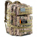 Mochila Tactica No Pain No Gain - Militar 45 L  BEVERLY
