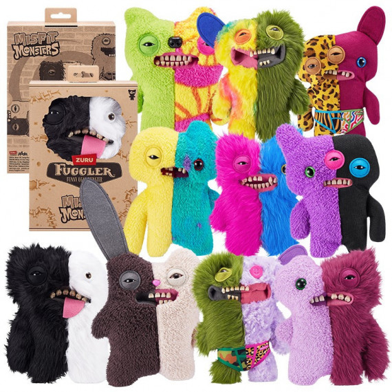 Surtido peluches fuggler Misfit Monters
