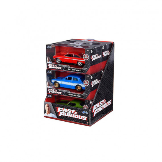 Figura coche A todo Gas Fast & Furious metal 1:32