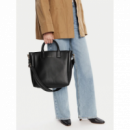 Bolso TOMMY HILFIGER Tote de Bandolera con Logo Negro