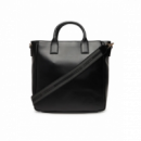 Bolso TOMMY HILFIGER Tote de Bandolera con Logo Negro