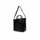 Bolso TOMMY HILFIGER Tote de Bandolera con Logo Negro