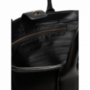 Bolso TOMMY HILFIGER Tote de Bandolera con Logo Negro