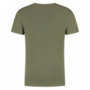 Waffle T-shirt 10269584 01 Open Green  BOSS